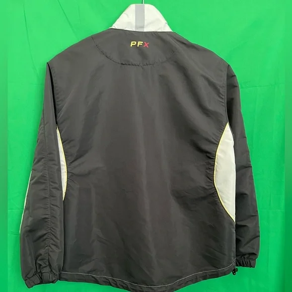 IZOD jacket, men’s medium, gray and cream color, good condition - Picture 9 of 9